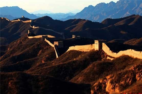 جایی که دیوار بزرگ چین به پایان می رسد +عکس