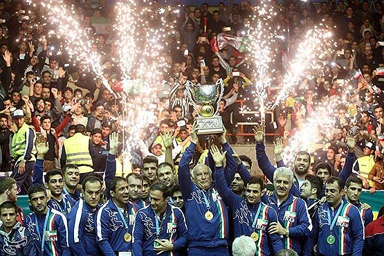 هشتمین قهرمانی کشتی آزاد ایران در جام جهانی / آمریکا مغلوب کشتی ایران شد