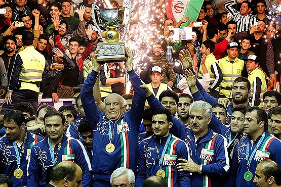 هشتمین قهرمانی ایران در جام جهانی کشتی آزاد