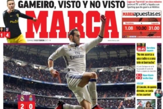صفحه نخست روزنامه های ورزشی امروز اسپانیا+تصاویر