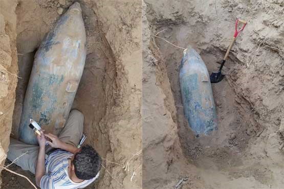 خنثی سازی ده‌ها بمب خوشه‌‌ای در یمن +عکس