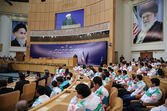 روحانی: دولت آمریکا در کرمانشاه شرمنده شد