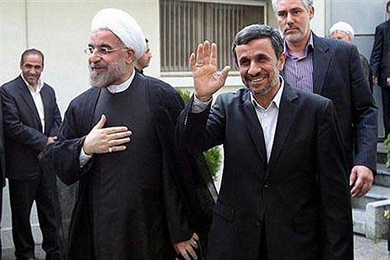 پاسخ احمدی نژاد به روحانی