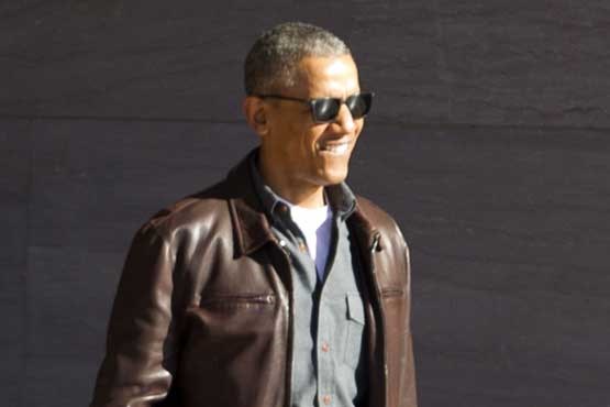 اوباما با تیپ جدید + عکس