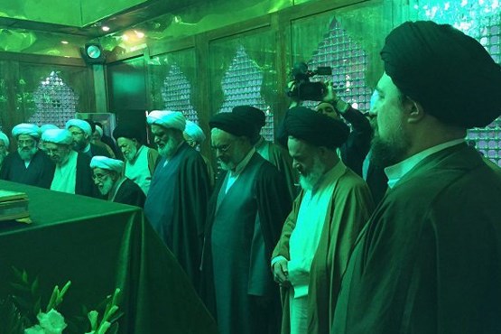 حضور اعضای مجلس خبرگان رهبری در حرم امام خمینی (ره)