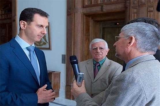 اسد: تنها نقش اروپا در سوریه، حمایت از تروریسم است