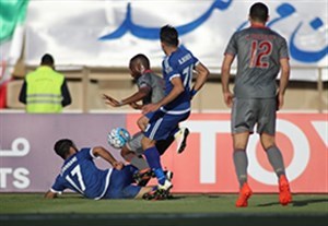 خلاصه بازی استقلال خوزستان 1-1 لخویا قطر