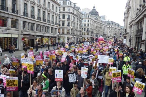 تظاهرات گسترده ضد برگزیت در لندن