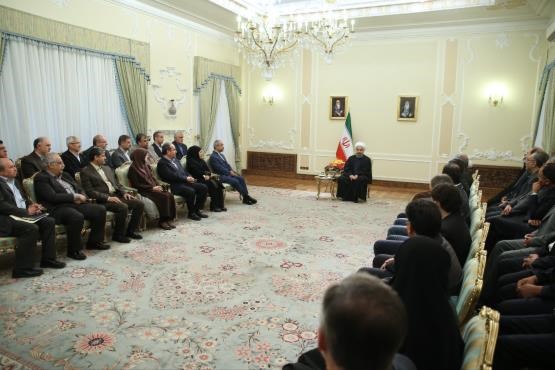 روحانی: دنبال برگزاری انتخاباتی پرشور و رقابتی هستیم