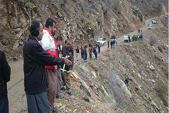 5 کشته بر اثر سقوط خودرو به دره در سردشت