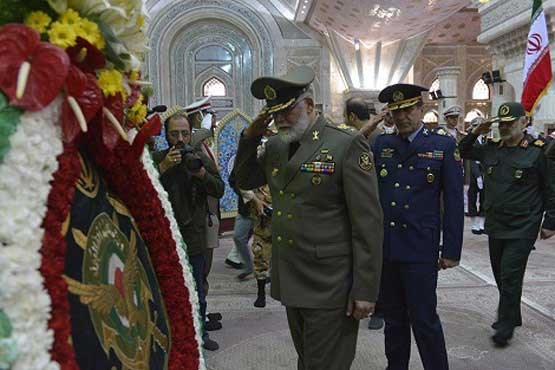 تجدید میثاق فرماندهان ارتش با آرمان های امام خمینی (ره)