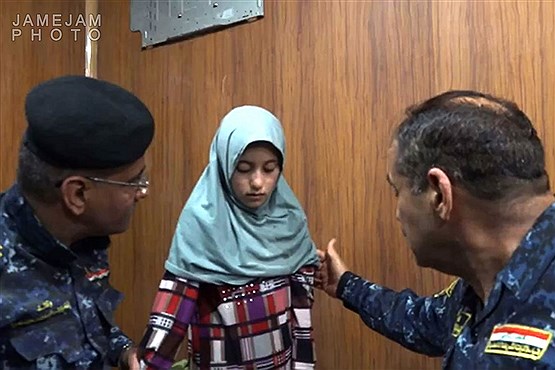 آزادی دختر ربوده شده بعنوان برده از داعش