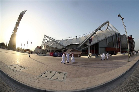 رونمایی از نخستین ورزشگاه جام جهانی 2022 قطر+تصاویر