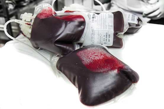 استقبال مردم در نوروز جهت اهدای خون