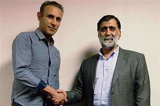 گل‌محمدی در باشگاه تراکتورسازی حاضر شد