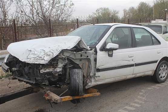 تصادف مرگبار ٢ پژو در جاده نیک شهر-چابهار