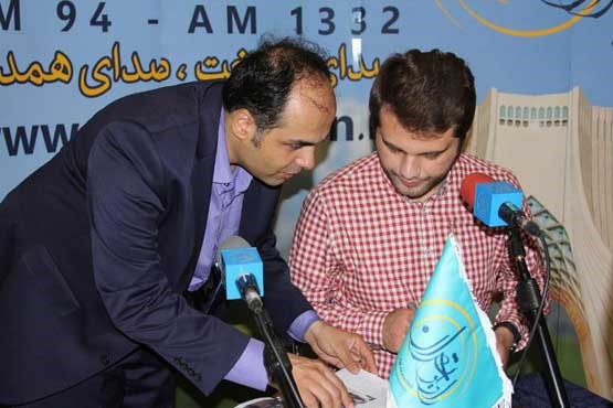 رادیو تهران با ندای وحی از نمایشگاه قرآن