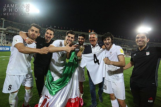 صعود ایران به جام جهانی روسیه