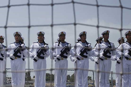 تمرین مشترک ناوهای نیروی دریایی ایران و چین آغاز شد