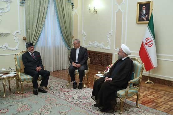 تیپ جالب وزیر خارجه عمان در دیدار با روحانی +عکس
