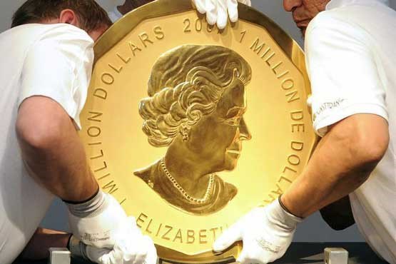 بزرگترین سکه طلای جهان+عکس