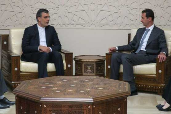 معاون ظریف با بشار اسد دیدار کرد