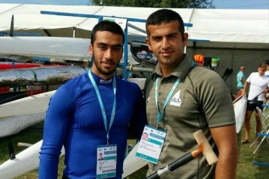 اولین مدال تاریخ قایقرانی ایران در قهرمانی جهان