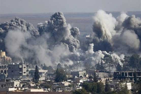 کشته شدن ۱۷ غیرنظامی سوری در حملات ائتلاف آمریکایی