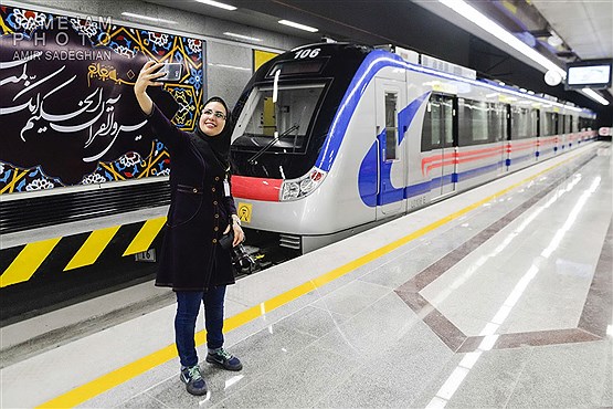 آئین بهره برداری از فاز دو خط یک متروی شیراز