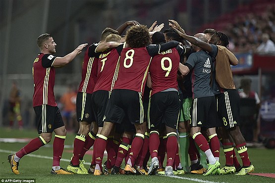 ترکیب تیم ملی بلژیک منتخبی از ستارگان لیگ جزیره +عکس