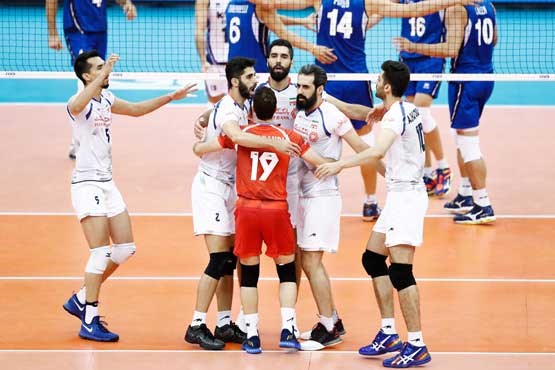 پیروزی ایران در نخستین گام جام والیبال قهرمانان