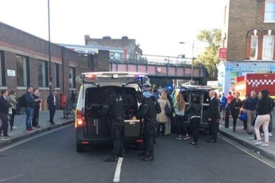 18 زخمی در انفجار تروریستی در متروی لندن+عکس