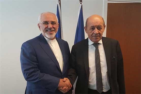 دیدار وزرای خارجه ایران و فرانسه