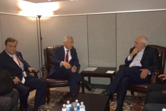 دیدار ظریف با وزیران خارجه شیلی و مونته نگرو