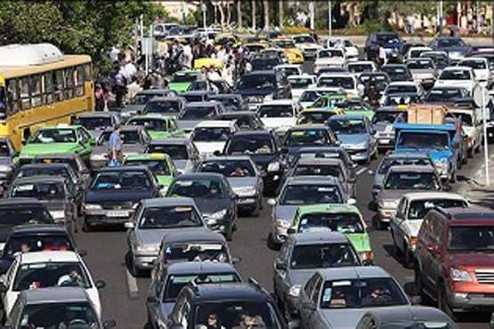 وضعیت ترافیک در معابر تهران