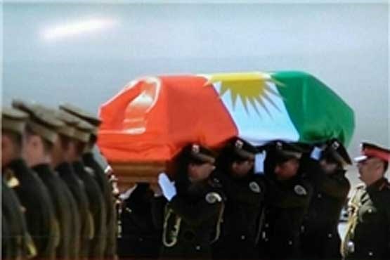 اعتراض بغداد به پرچم روی تابوت جلال‌طالبانی