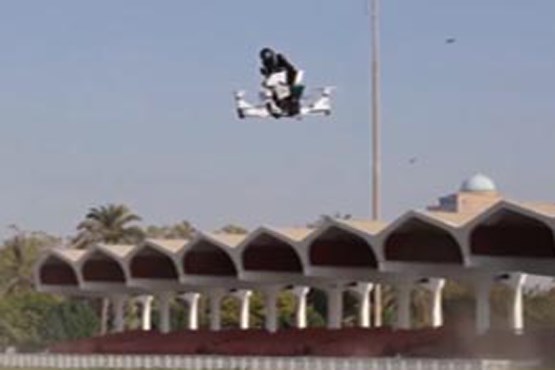 موتور سیکلت هوایی پلیس دبی