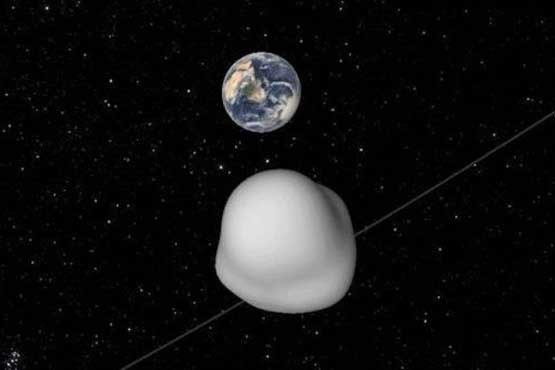 عبور یک سیارک سرگردان از کنار زمین