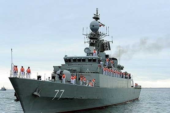 ناوگروه 58 نیروی دریایی ارتش در بندرعباس پهلو گرفت