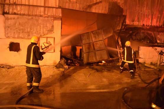 آتش‌ سوزی در عربستان 10 نفر را کشت +عکس