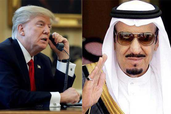 رمزگشایی از تماس ملک سلمان با ترامپ/ عربستان ، عابر بانک آمریکا در منطقه است