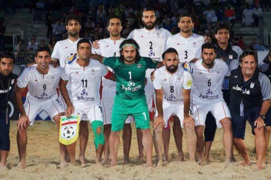 تیم ملی فوتبال ساحلی ایران در رتبه دوم جهان باقی ماند
