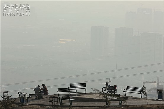 کیفیت هوای تهران  ناسالم است