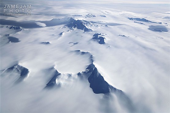 کوه های یخی قطب جنوب