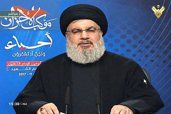 دبیر کل حزب‌الله لبنان: حریری در عربستان زندانی است
