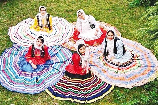 لباس محلی گیلان؛ شادترین لباس جهان