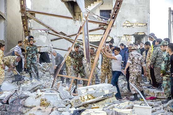 تلفات زلزله استان کرمانشاه به ۴۸۳ نفر رسید