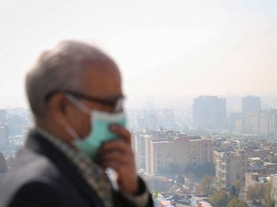 آلودگی هوای پایتخت در وضعیت قرمز و ناسالم