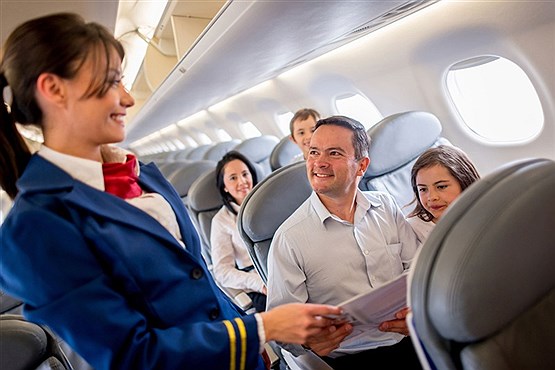 4 عامل ترس مسافران در پرواز