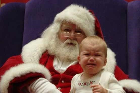 ترس بچه ها از بابانوئل